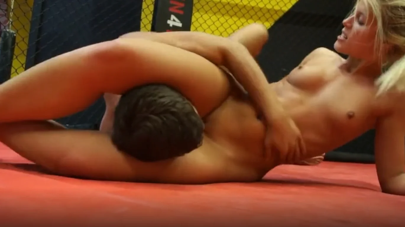 hard nude mixed wrestling