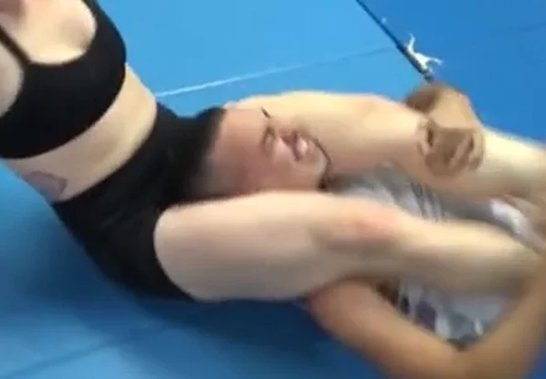 Crossfit Athlete Wrestling